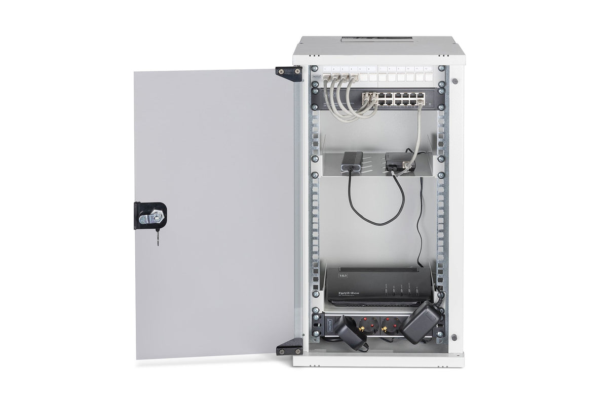 EAN 4016032499442 - Digitus DN-49104-SET armario rack Bastidor de pared Gris imagen 2