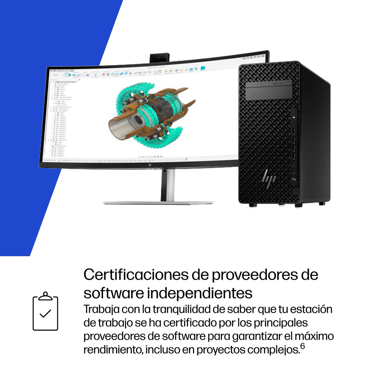 EAN 199251561603 - HP Z2 Tower G1i Wolf Pro Security Edition Intel Core Ultra 7 265 32 GB DDR5-SDRAM 1 TB SSD Windows 11 Pro  imagen 15