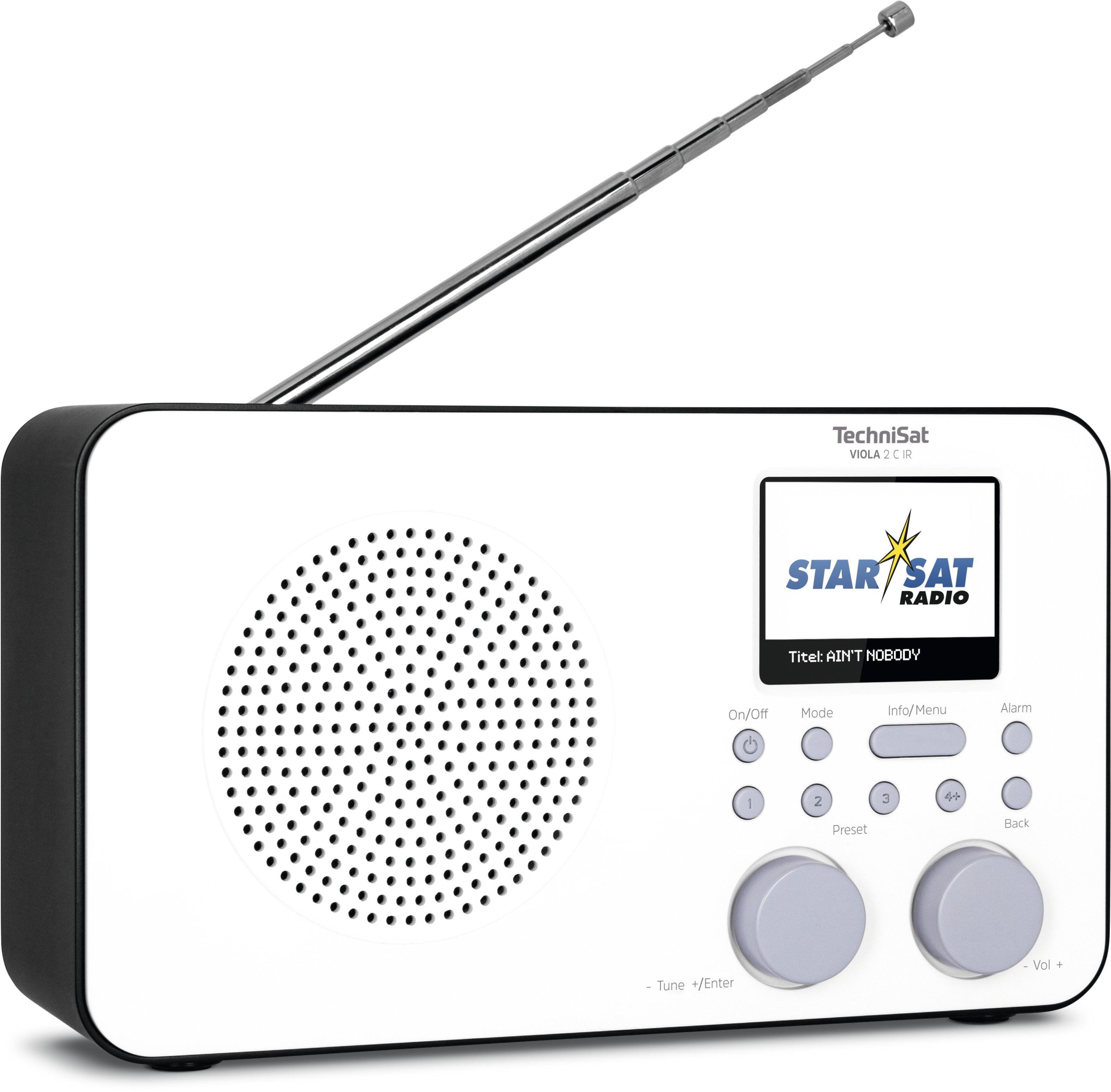 Technisat Viola 2 C Ir Internet Analógico Y Digital Negro, Blanco