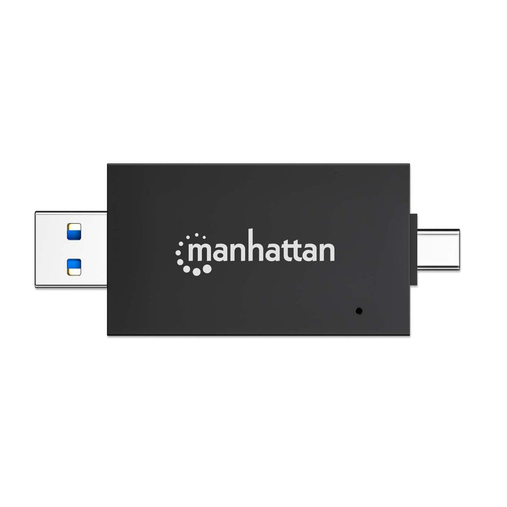 Manhattan Usb 3.0 Typ-C -A Kartenlesegerät Microsd, Sd Mmc