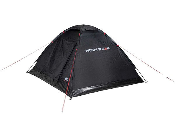 High Peak Beaver 3 Negro, Rojo Tienda Tipo Pirámide