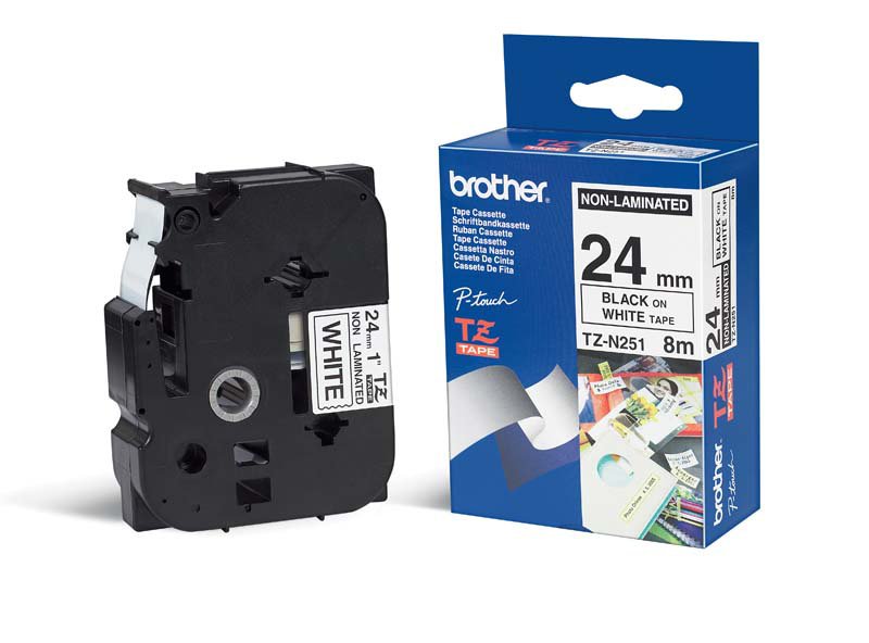 EAN 4977766052856 - Brother TZ-N251 cinta para impresora de etiquetas imagen 1