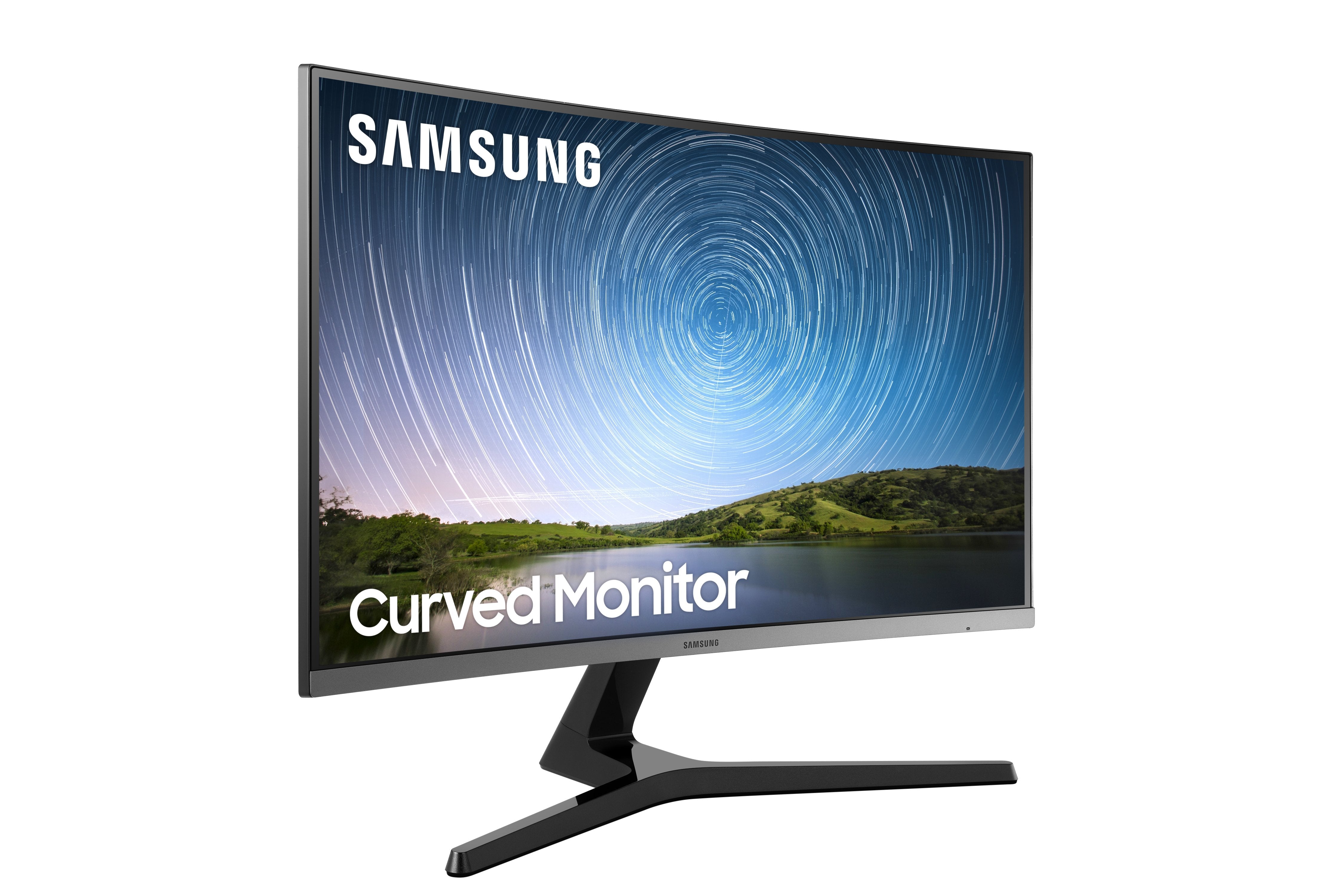 Samsung C27r500fhp 27" Curved  Full Hd Led Azul, Gris