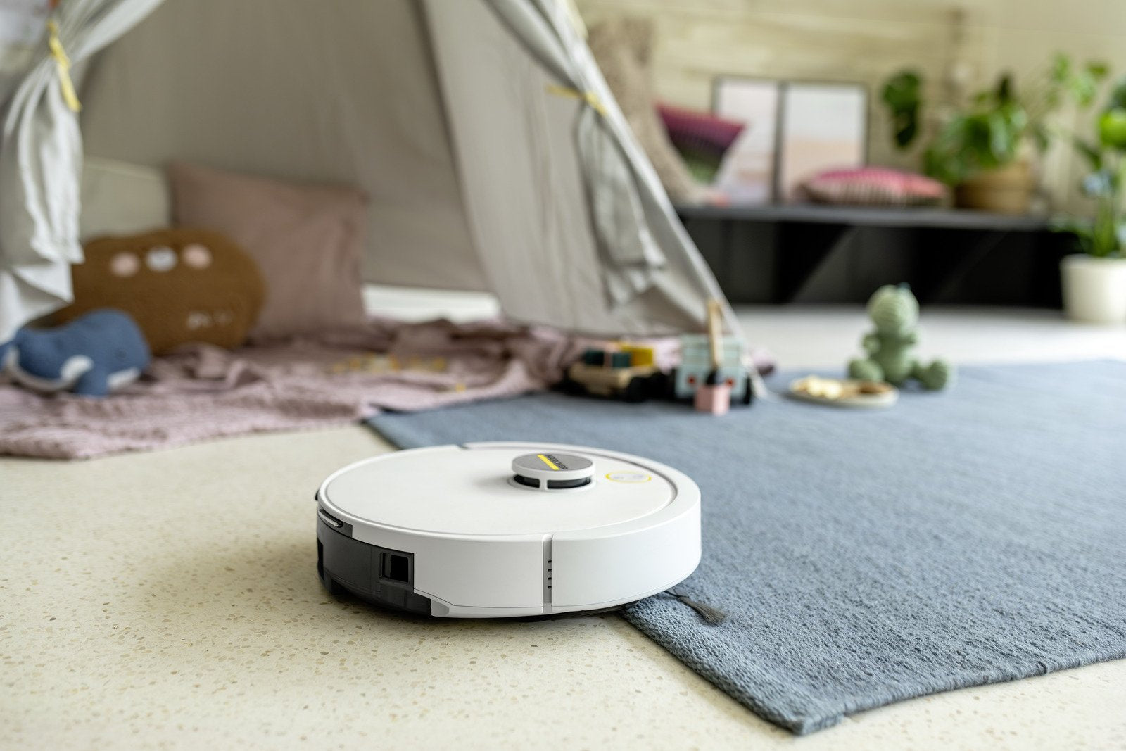 Robot Sprzatajacy Z Baza Karcher Rvc 3 Comfort