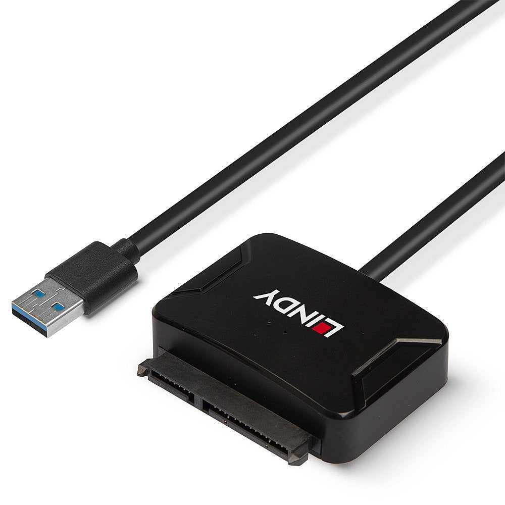 Conversor Lindy De Usb 3.0 A Sata Incl.Fuente De Alimentación