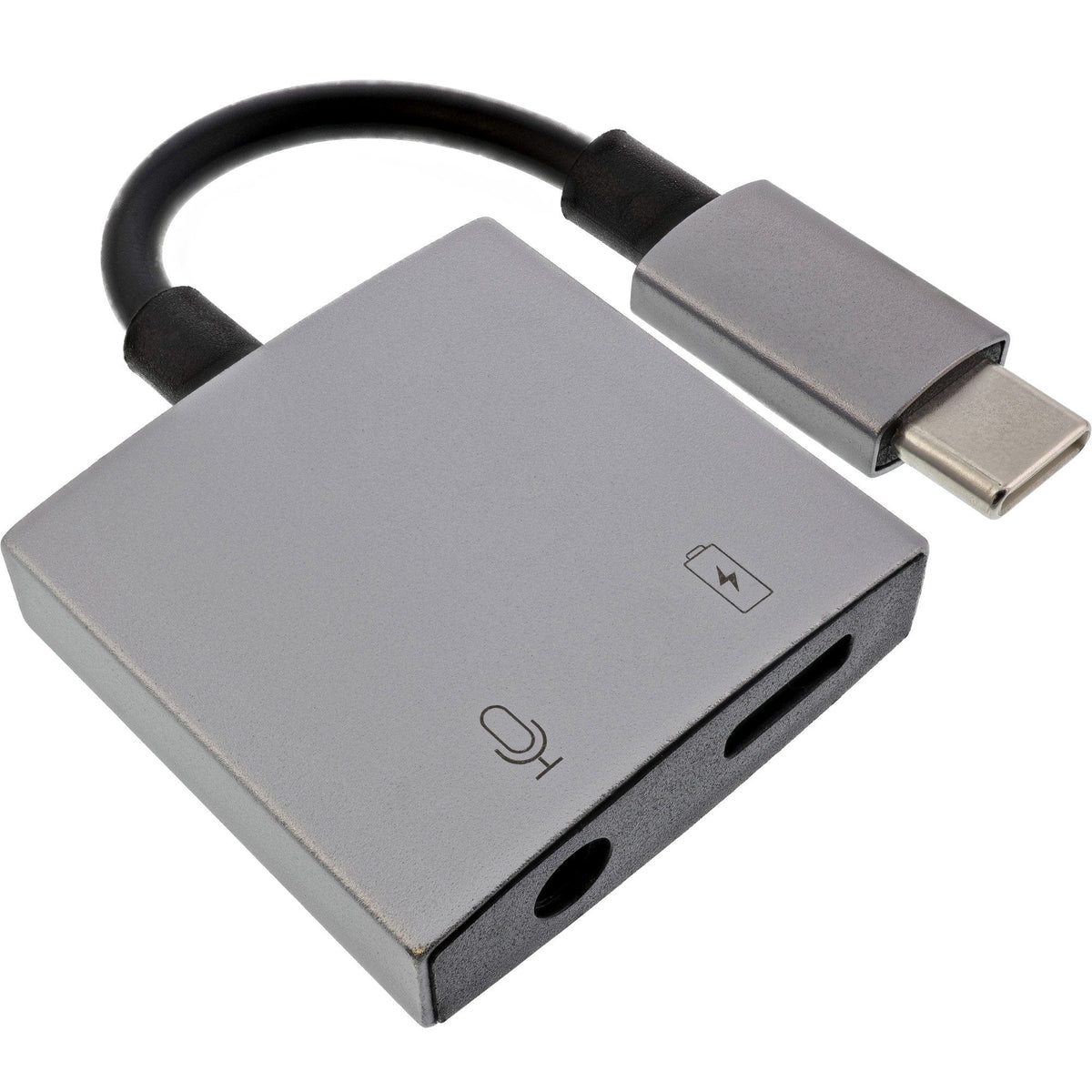 Inline® Usb-C Audio Adaptador Usb-C A 3.5mm Jack + Pd 30w