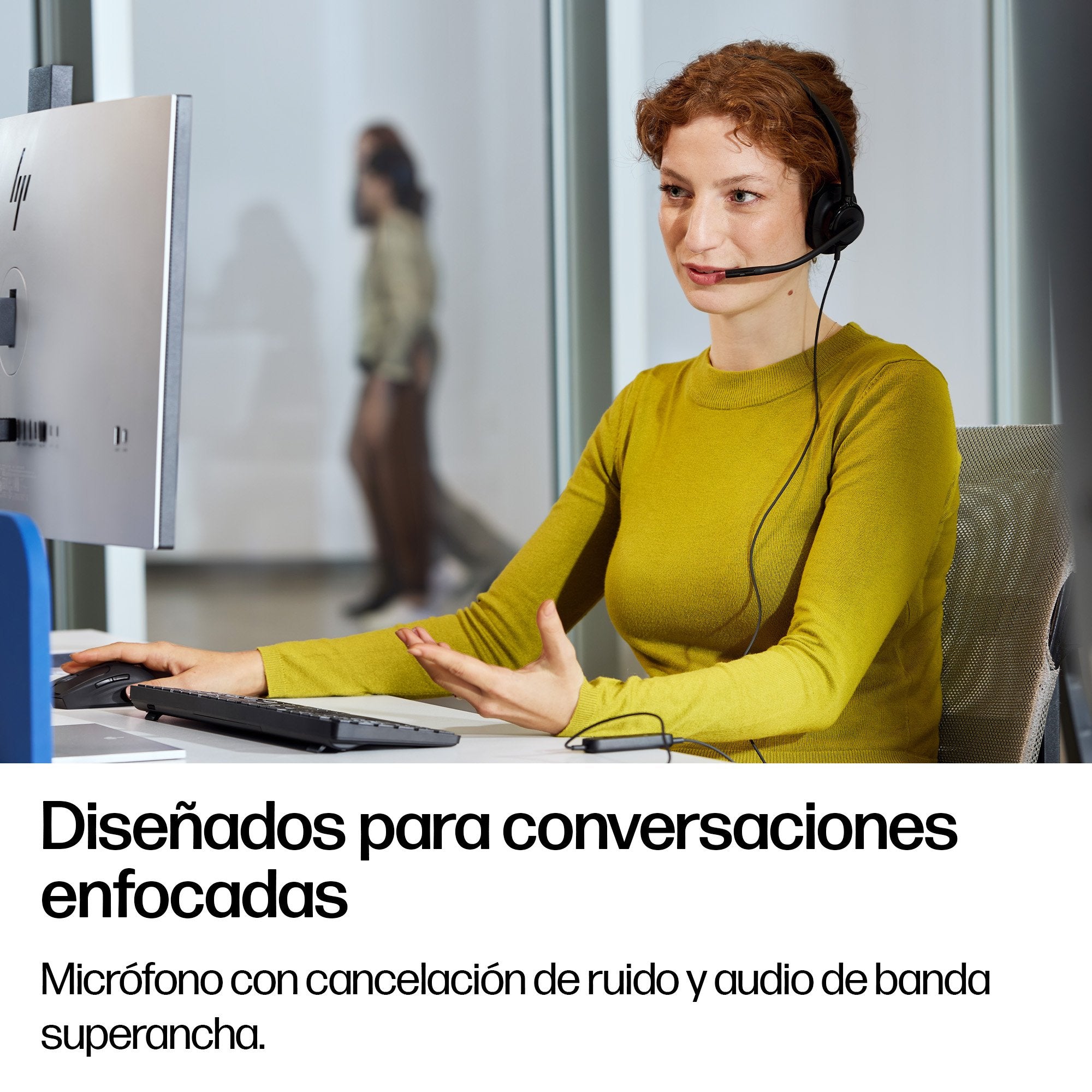 EAN 0199251820274 - HP Poly POLY MISSION 415 USB HS CL WW Alámbrico Diadema Oficina/Centro de llamadas Negro imagen 7