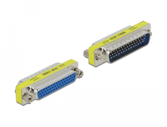 Delock Adaptador Hd / Db De 44 Pines Macho A Hembra - Protector De Puertos