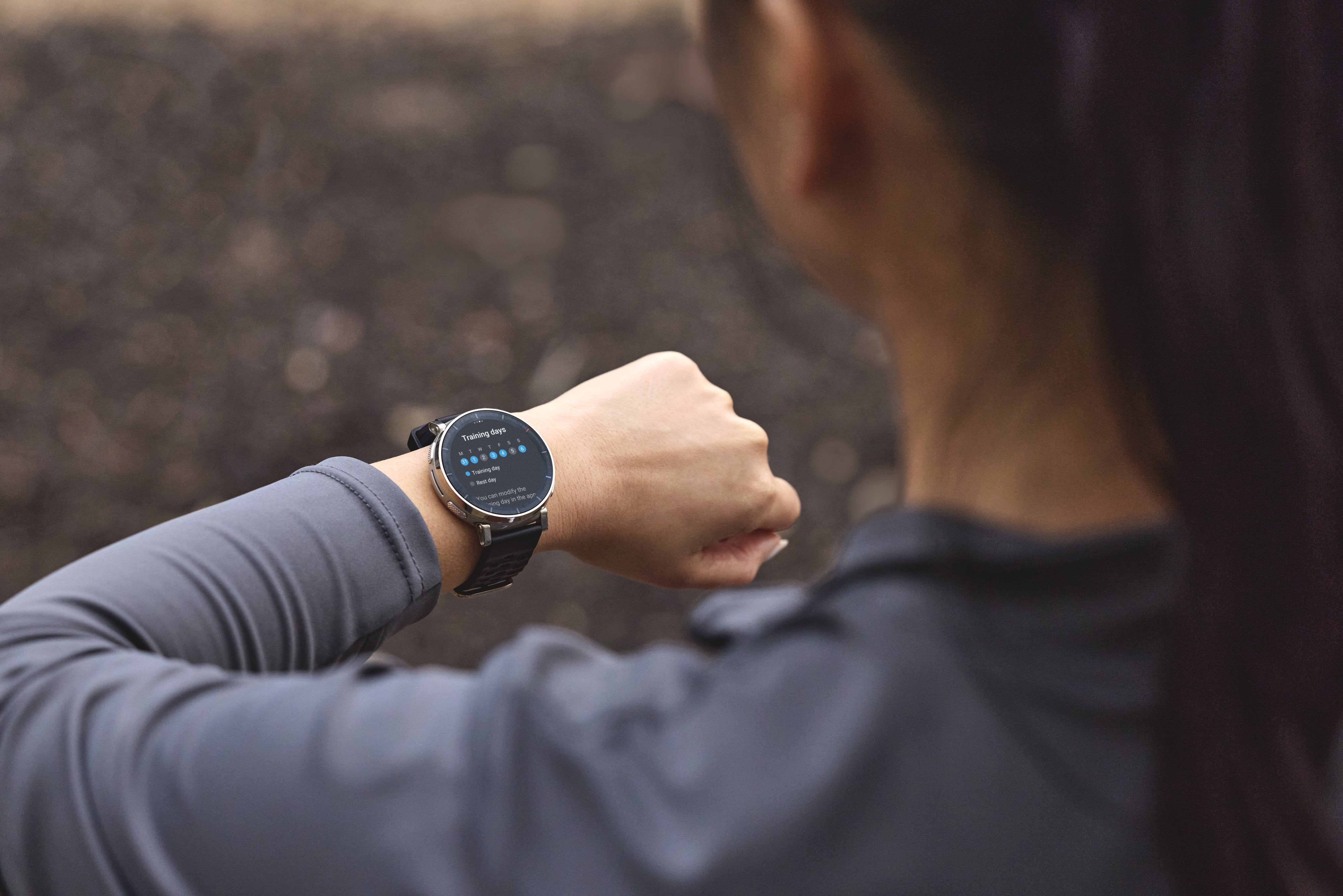 Smartwatch  Amazfit Active 3 Premium 1.32" Amoled Táctil Gps Apex Silver