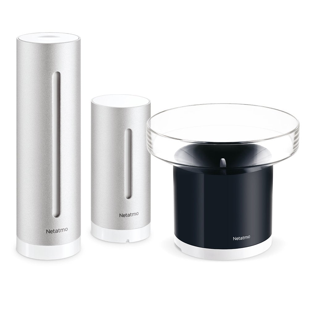 Netatmo Zestaw Stacja Pogodowa + Deszczomierz