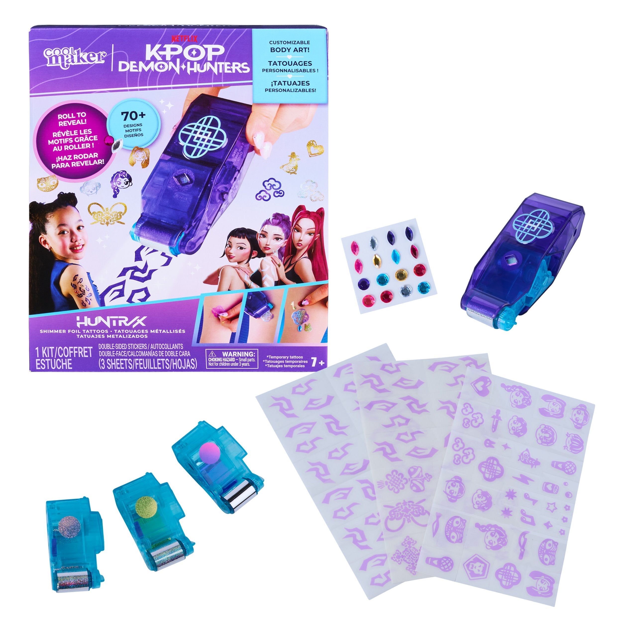 Spinmaster Cool Maker K-Pop Demon Hunters Tattoo-Studio 6077609
