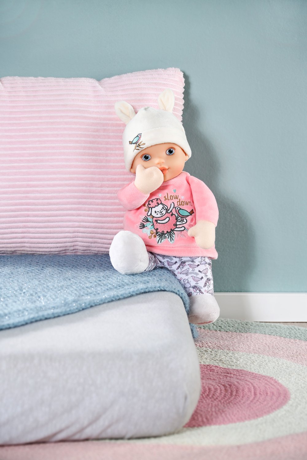 Zapf Creation Baby Annabell® Sweetie Para Bebés 30cm, Muñeca Con Sonajero En Su Interior 706428