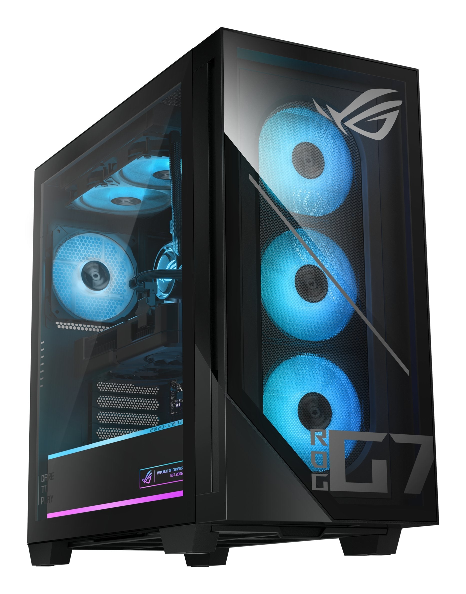 Asus Rog G700 Gm700tz-R9800x046w (Schwarz Transparent, Windows 11 Home)