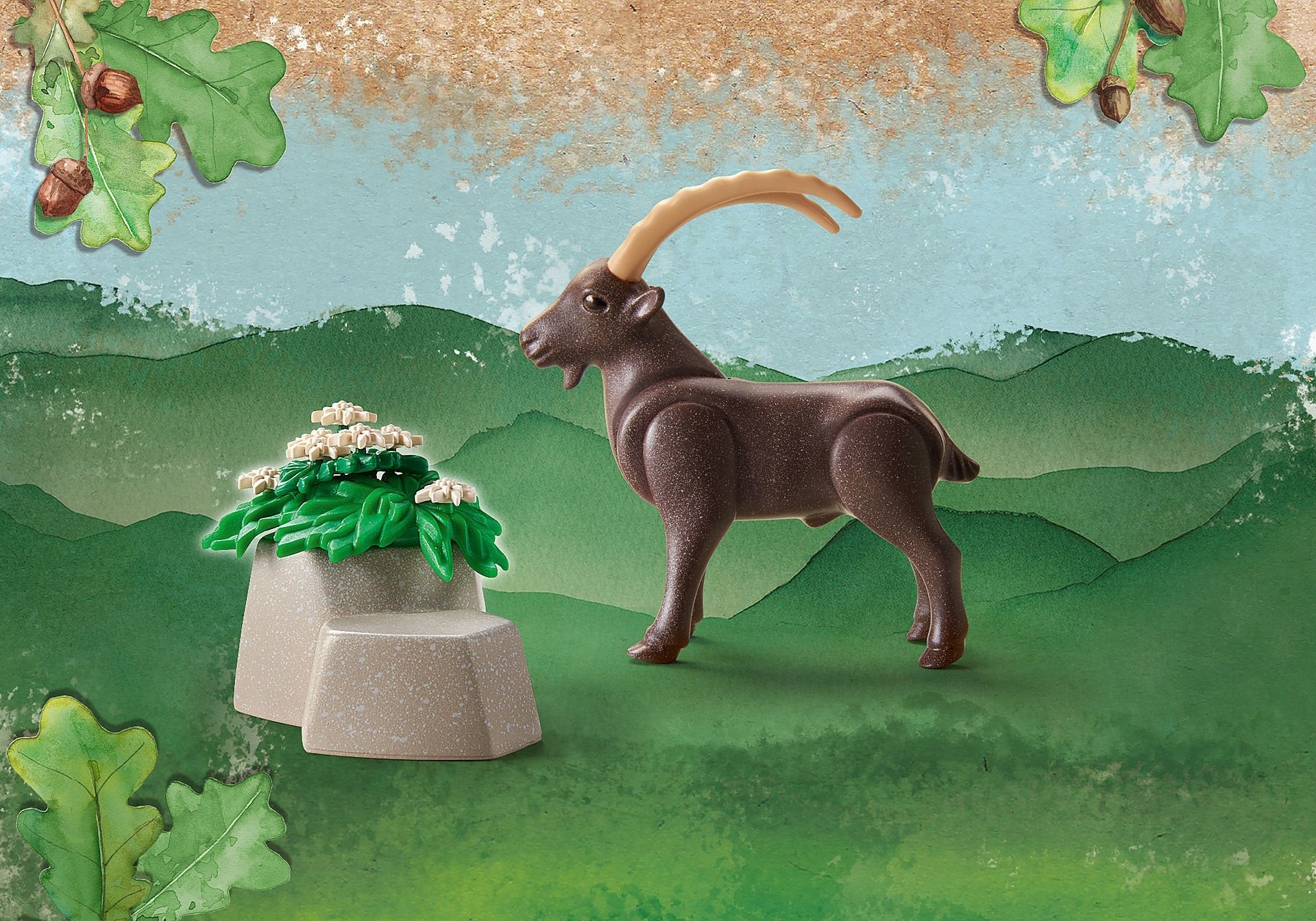 Playmobil 71050 Wiltopia Steinbock, Konstruktionsspielzeug 71050