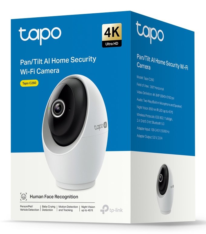 Wrl Camera Pan/Tilt/Tapo C260 Tp-Link