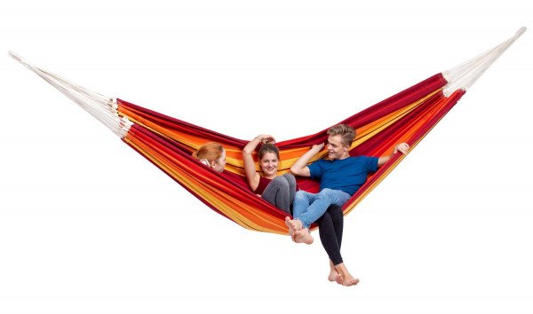Hamaca Hängematte Gigante Lava Az-1025200 Rojo/Amarillo