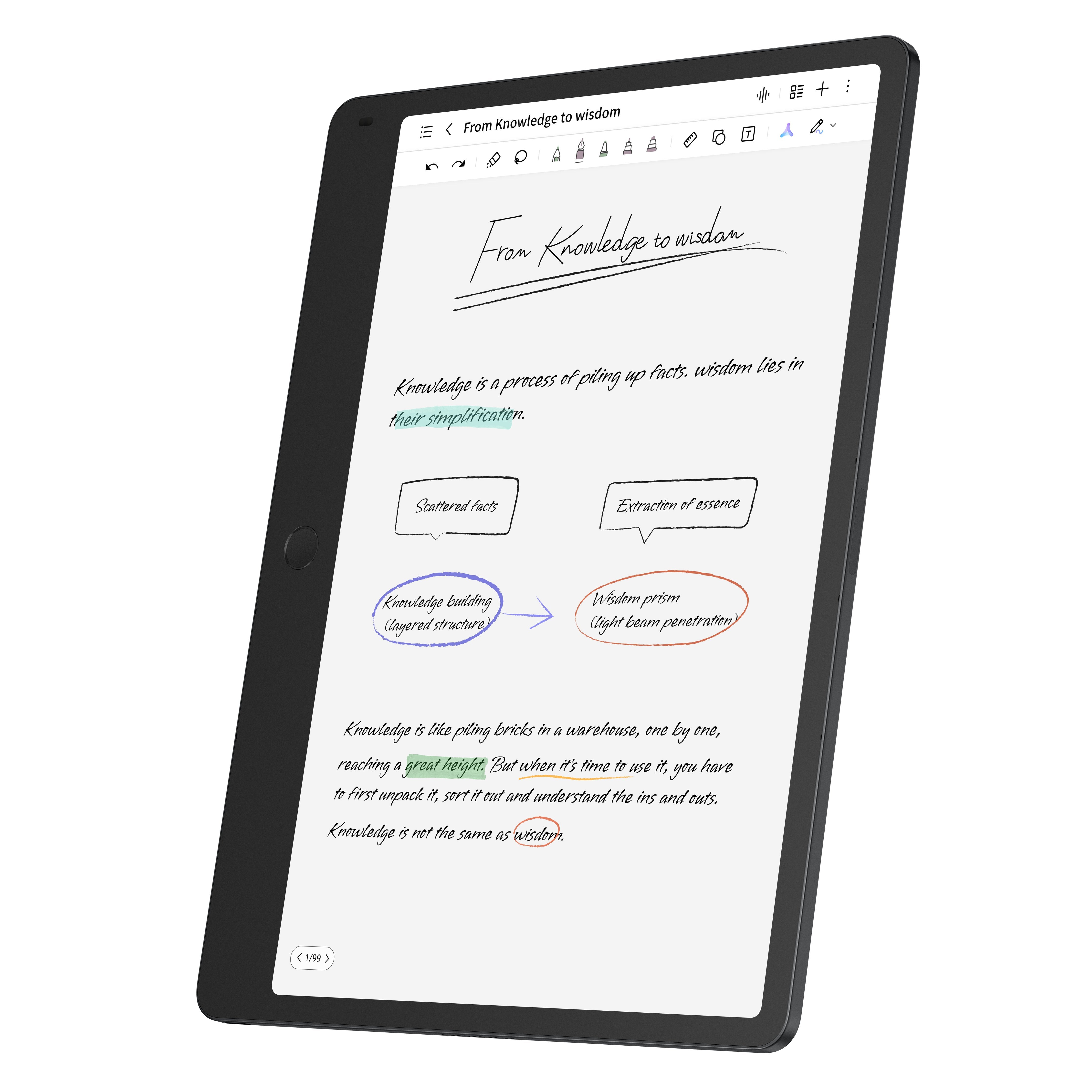 Tcl Tab Note A1 Nxtpaper+Funda+Pen