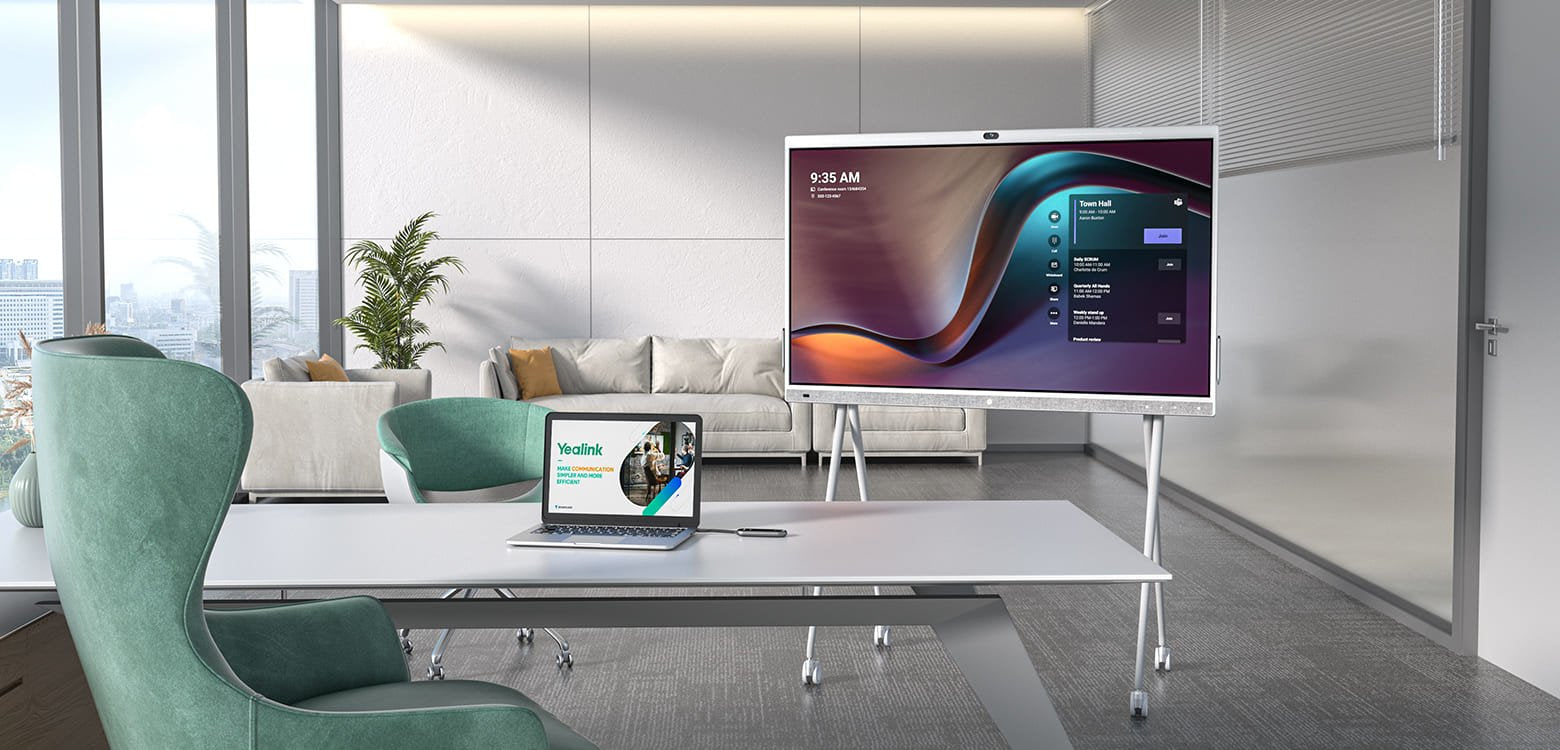 EAN 841885108944 - Yealink MeetingBoard Panel plano interactivo 165,1 cm (65") LED Wifi 4K Ultra HD Negro Pantalla táctil Pro imagen 10