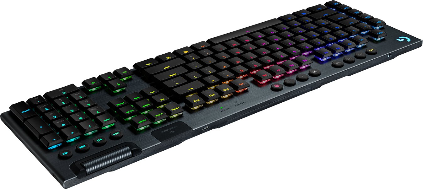 EAN 5099206099722 - Logitech G 920-010591 teclado Ratón incluido Juego RF Wireless + Bluetooth QWERTY Italiano Carbono imagen 4