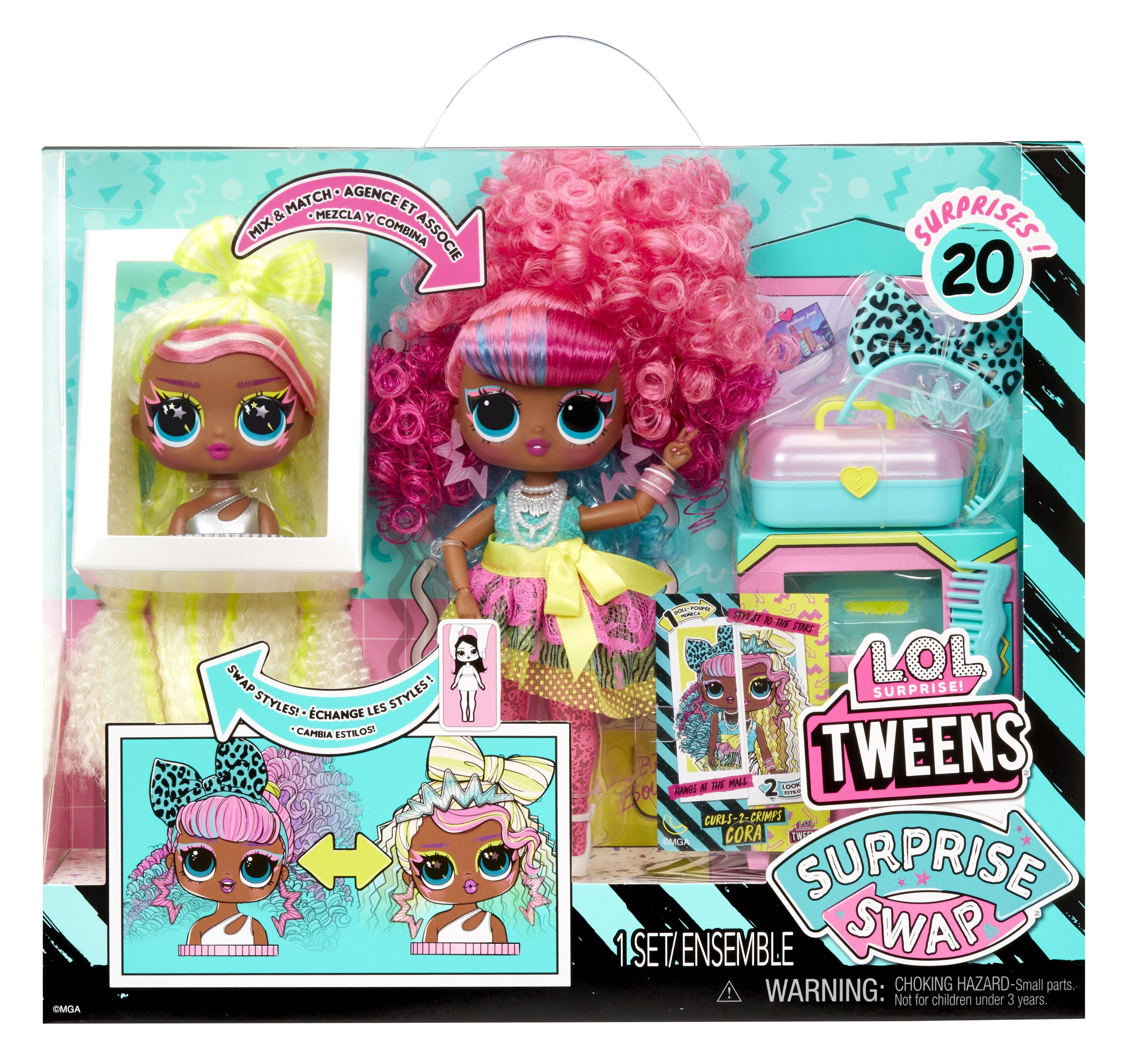 EAN 0035051593263 - L.O.L. Surprise! L.O.L. Surprise Tweens Surprise Swap Fashion Doll- Curls-2- Crimps Cora imagen 13