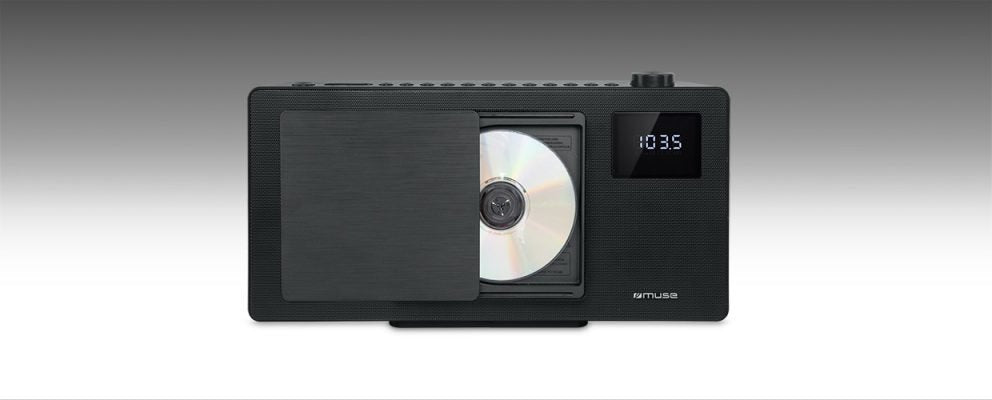 Muse M60bt Bt Cd Usb Radio Despertador Cd Usb De Estantería