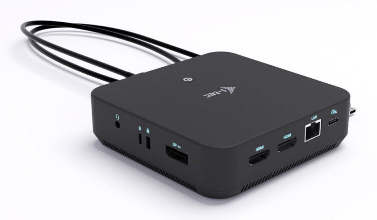 I-Tec Usb-C Ds 2 X Hdmi 1x Dp 1x Glan 1x Usb-C 3.2 3x Usb-A 3.2 2x Usb 2.0 1x 3.5mm Audio Mic 1x 100w Usb-C Power Delivery