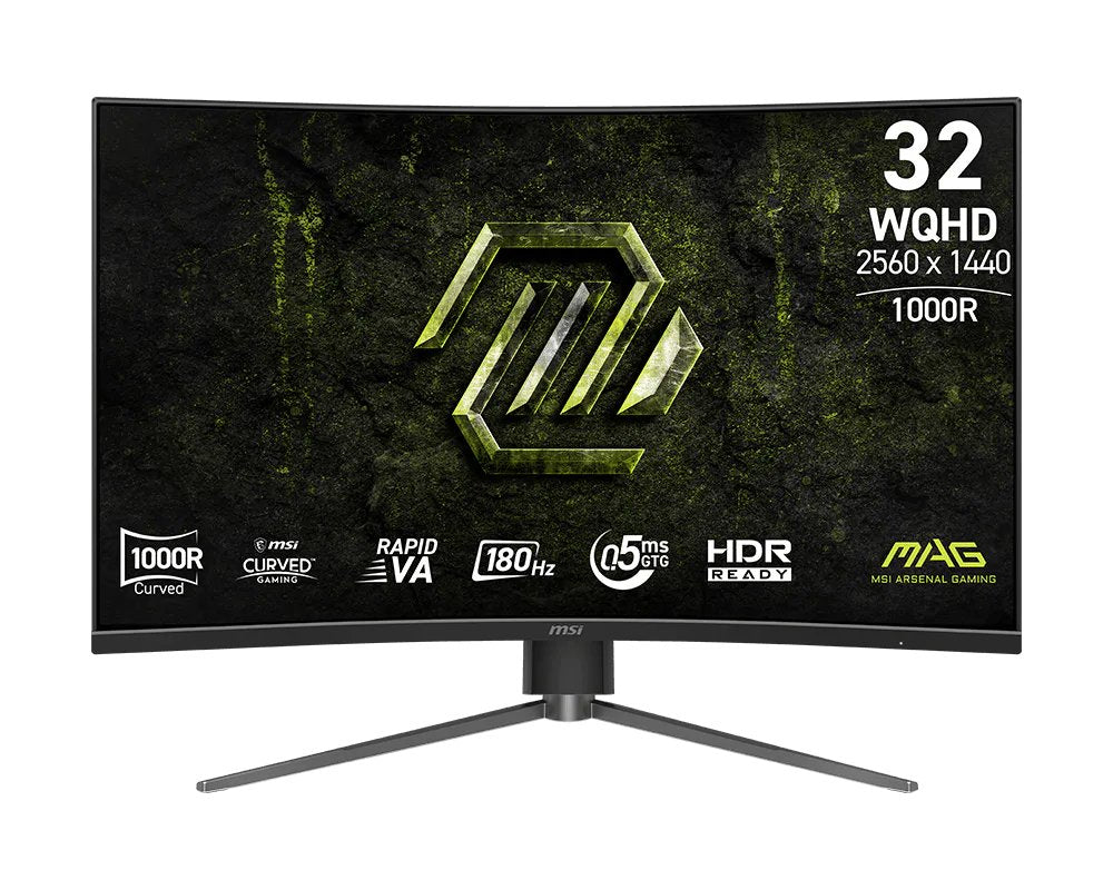 EAN 4711377350921 - MSI MAG 325CQPF E18 pantalla para PC 80 cm (31.5") 2560 x 1440 Pixeles Wide Quad HD Negro imagen 1