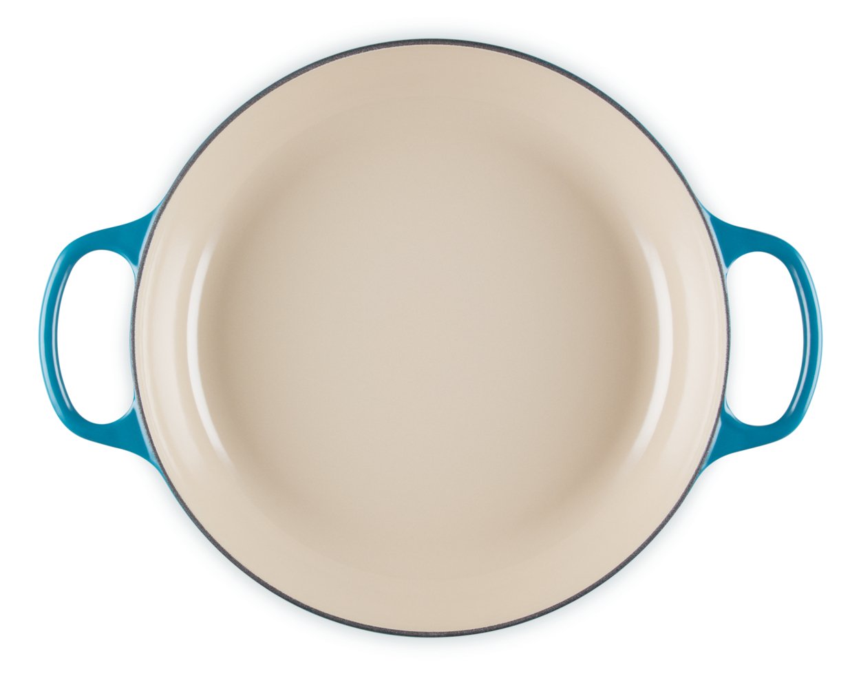 Le Creuset Signature Shallow Casserole Round 30cm Deep Teal (21180306422430)