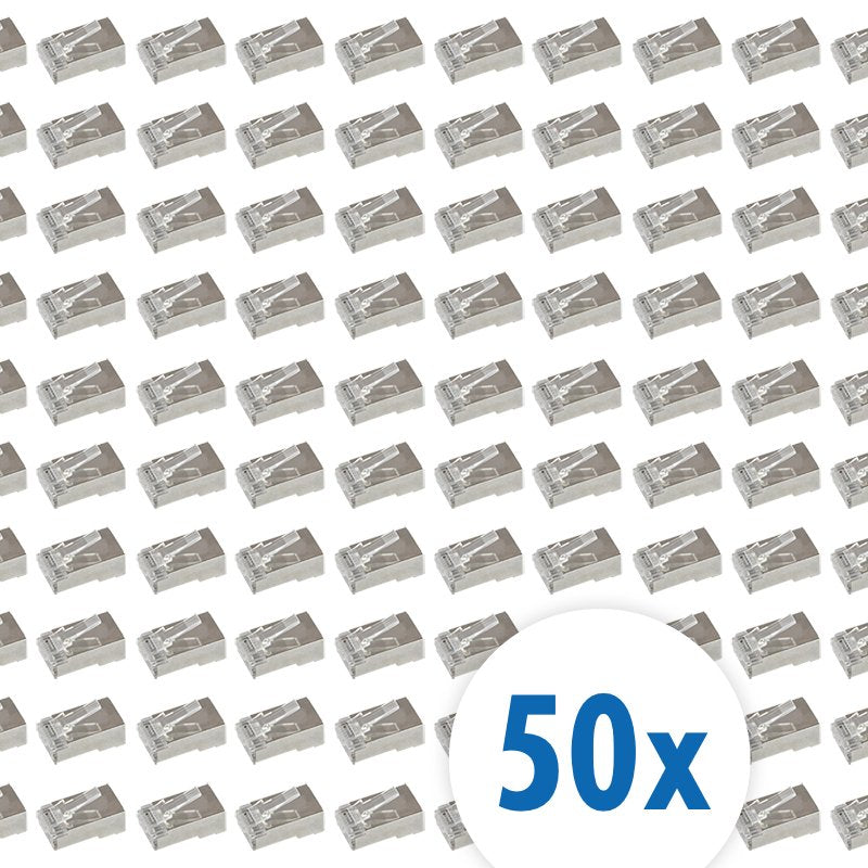 Logilink Modular Plug Cat.6 Stp Rj45, 50uds Set