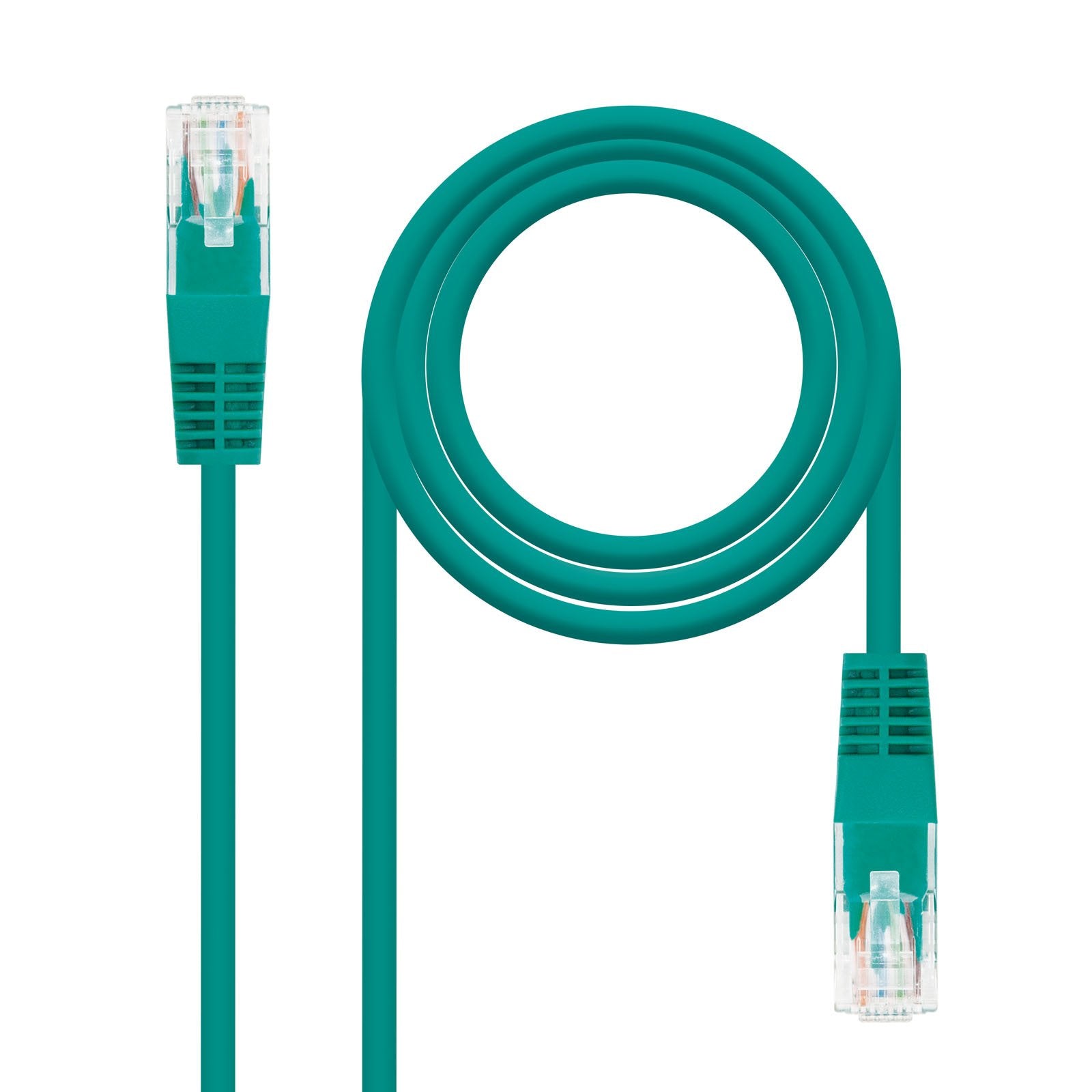EAN 8433281003613 - Nanocable 10.20.0400-GR cable de red Verde 0,5 m Cat6e U/UTP (UTP) imagen 1