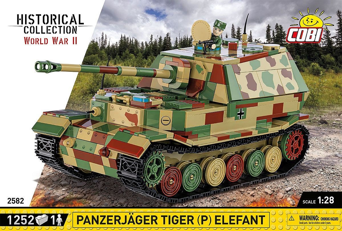 EAN 5902251025823 - COBI Panzerjäger Tiger (P) Elefant imagen 3