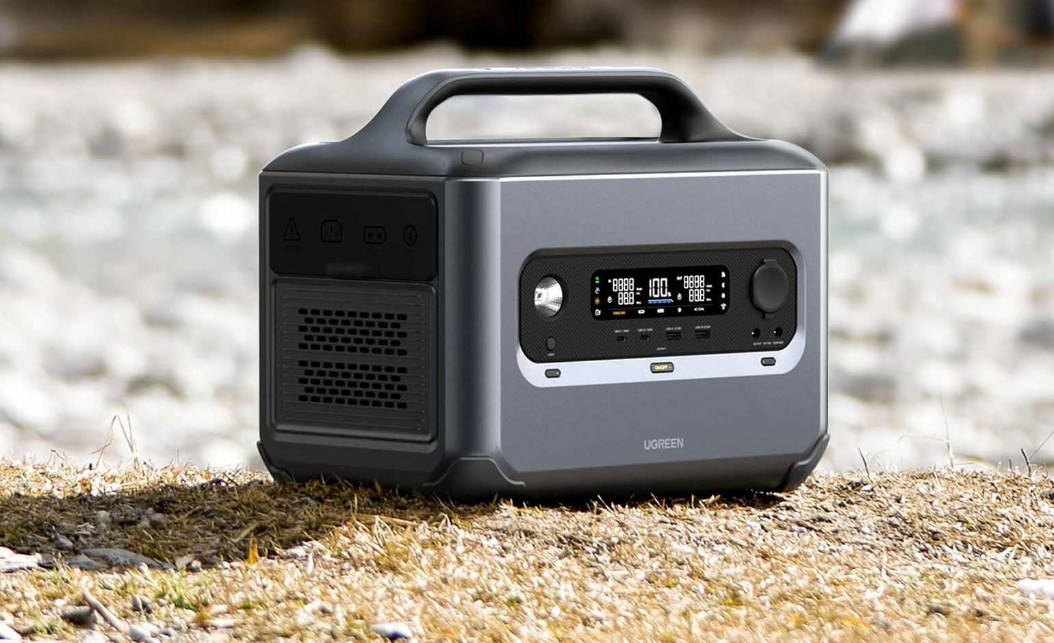 Ugreen Central Eléctrica Portátil Powerroam Gs1200 Gris 1200w (1024wh)