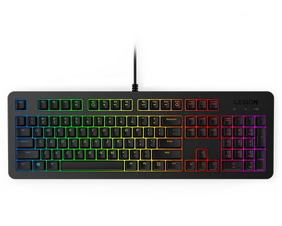 EAN 0195892084006 - Lenovo Legion K300 teclado Juego USB Español Negro imagen 1