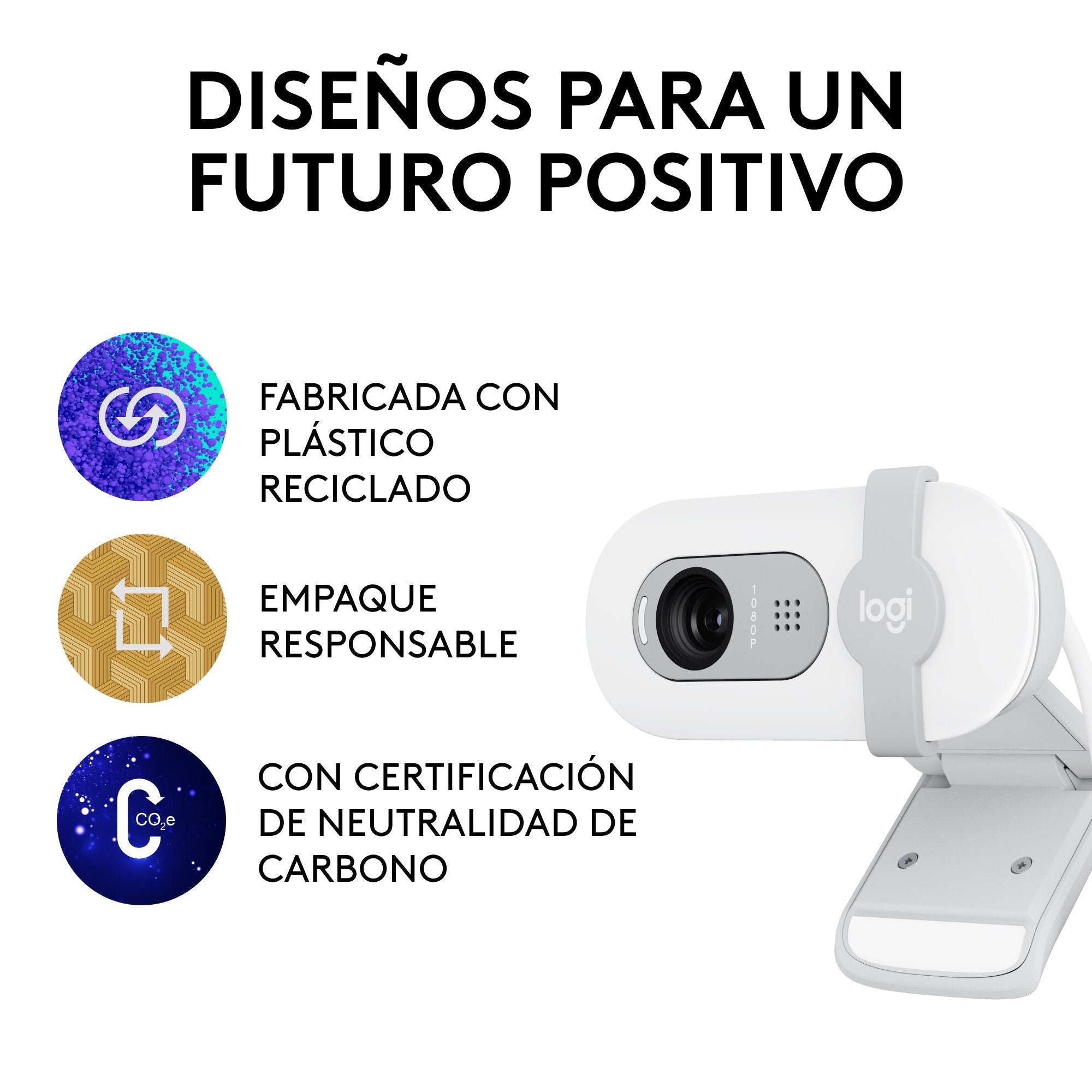 EAN 5099206113275 - Logitech 960-001617 cámara web 2 MP 1920 x 1080 Pixeles USB Blanco imagen 14