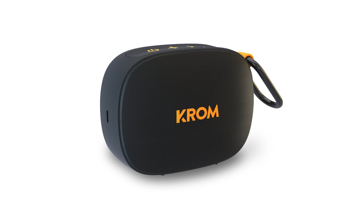 EAN 8436587976841 - Krom NXKROMGROOVY altavoz portátil o de fiesta Altavoz monofónico portátil Negro, Naranja 5 W imagen 2