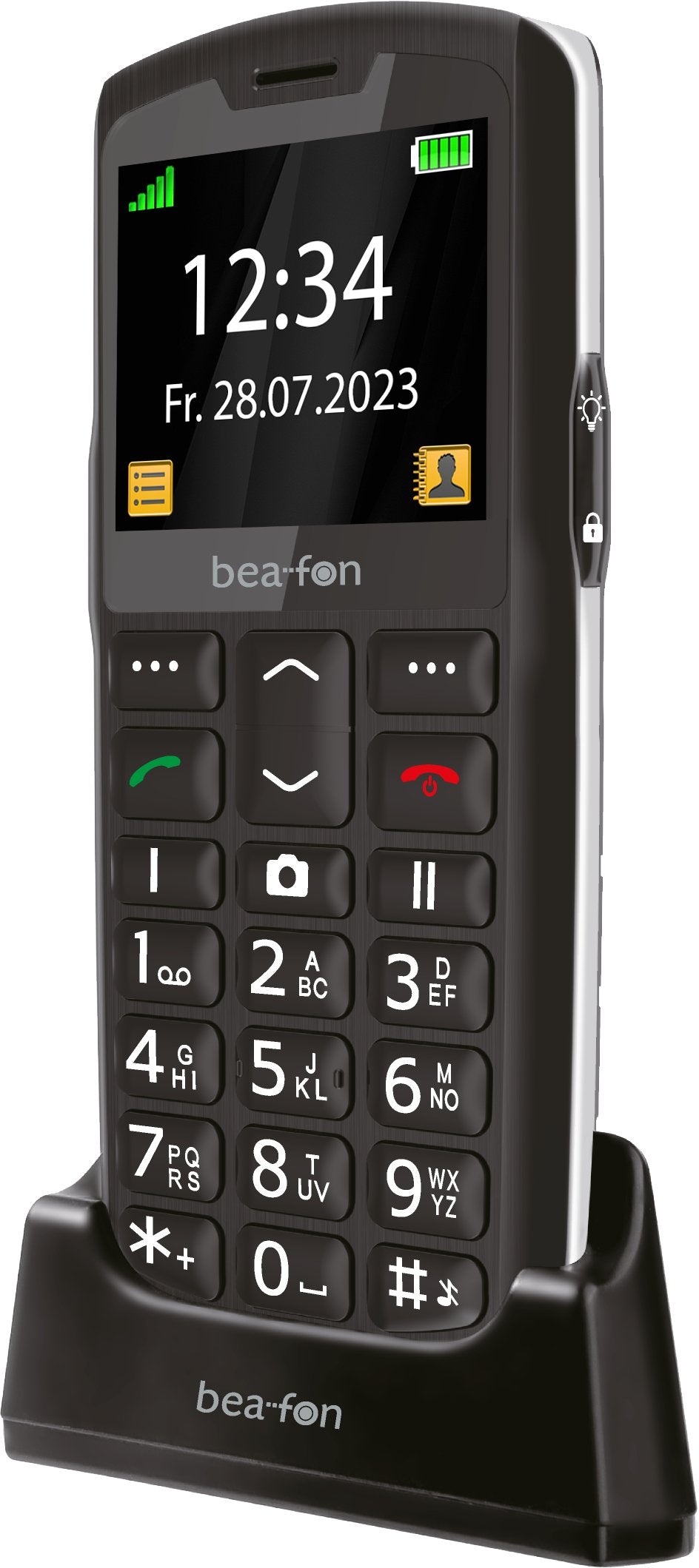 Beafon Sl260 5,59 Cm (2.2") 90 G Negro, Plata