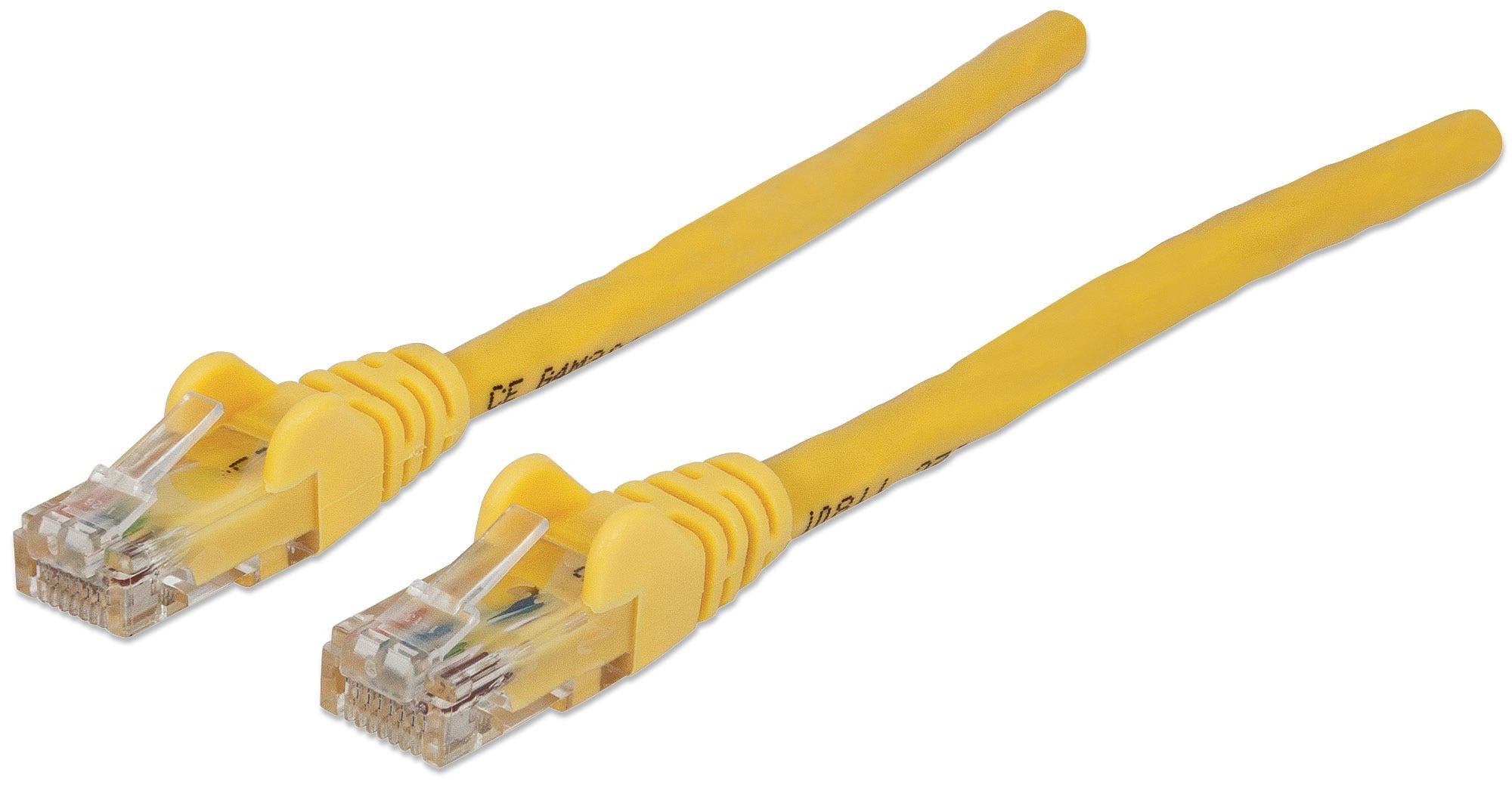 EAN 0766623343725 - Intellinet Cat6 UTP, 5m cable de red Amarillo U/UTP (UTP) imagen 1