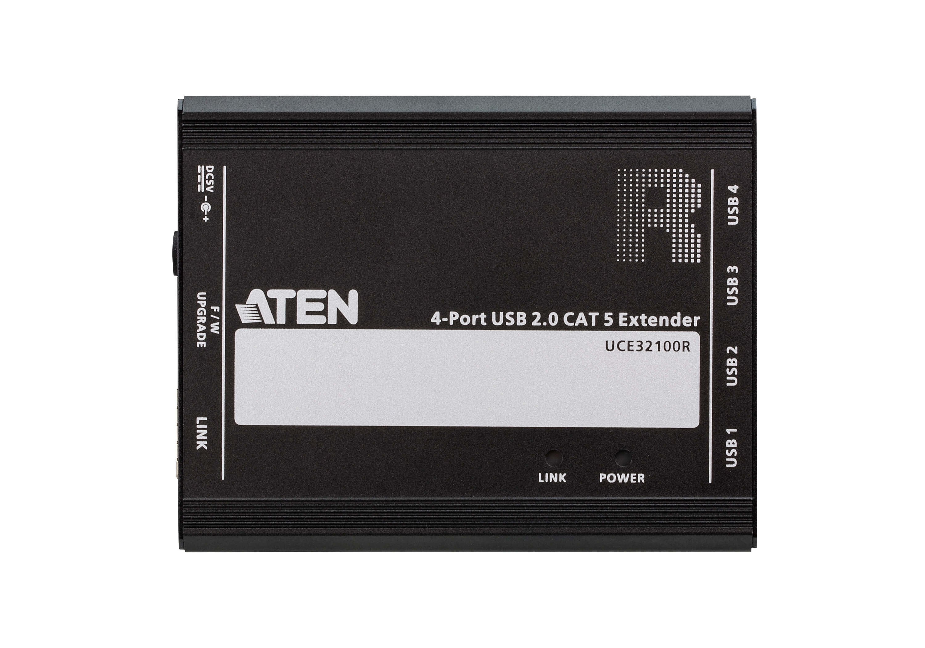 4-Port Usb 2.0                 Accs Cat 5 Extender (Up To100m)