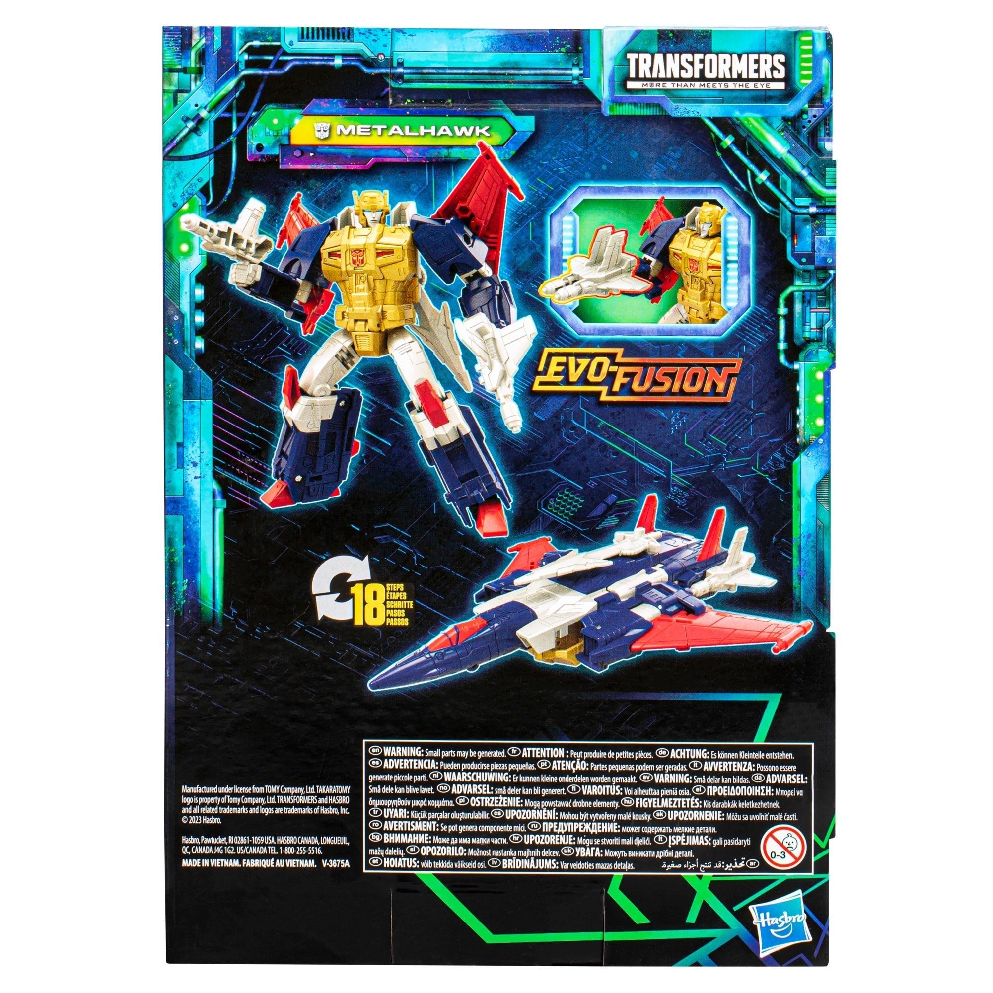 Figura Hasbro Transformers Legacy Evolution Metalhawk