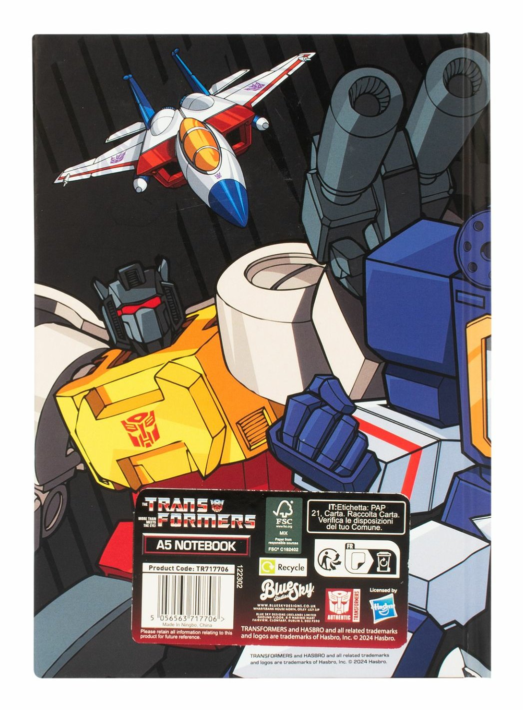 Thumbs Up 5056563717706 Cuaderno Y Block A5 120 Hojas Multicolor