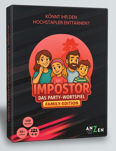 Anzen - Impomor - Das Party-Wortspiel - Family Edition