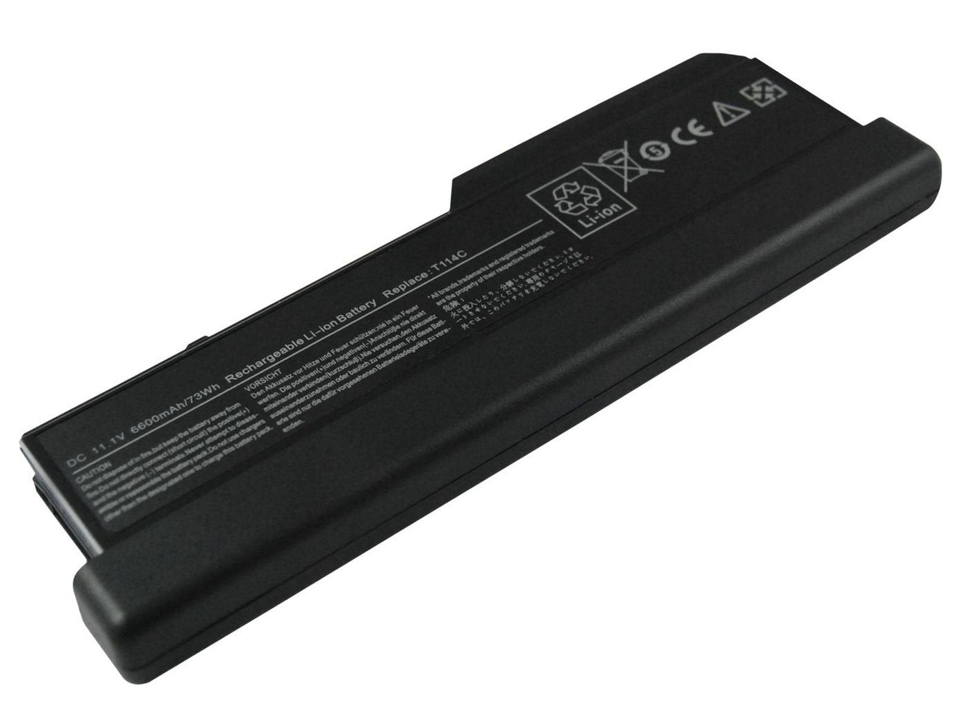 Laptop Battery For Dell  73.26wh 9 Cell Li-Ion 11.1v