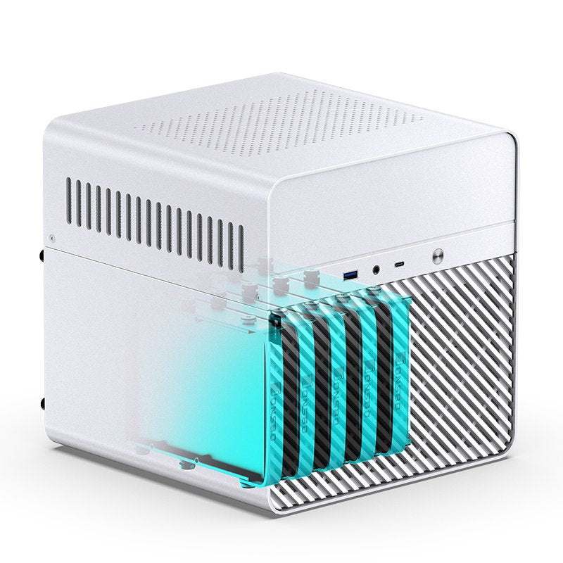 Jonsbo N2 Mini-Itx Gehäuse - Blanco