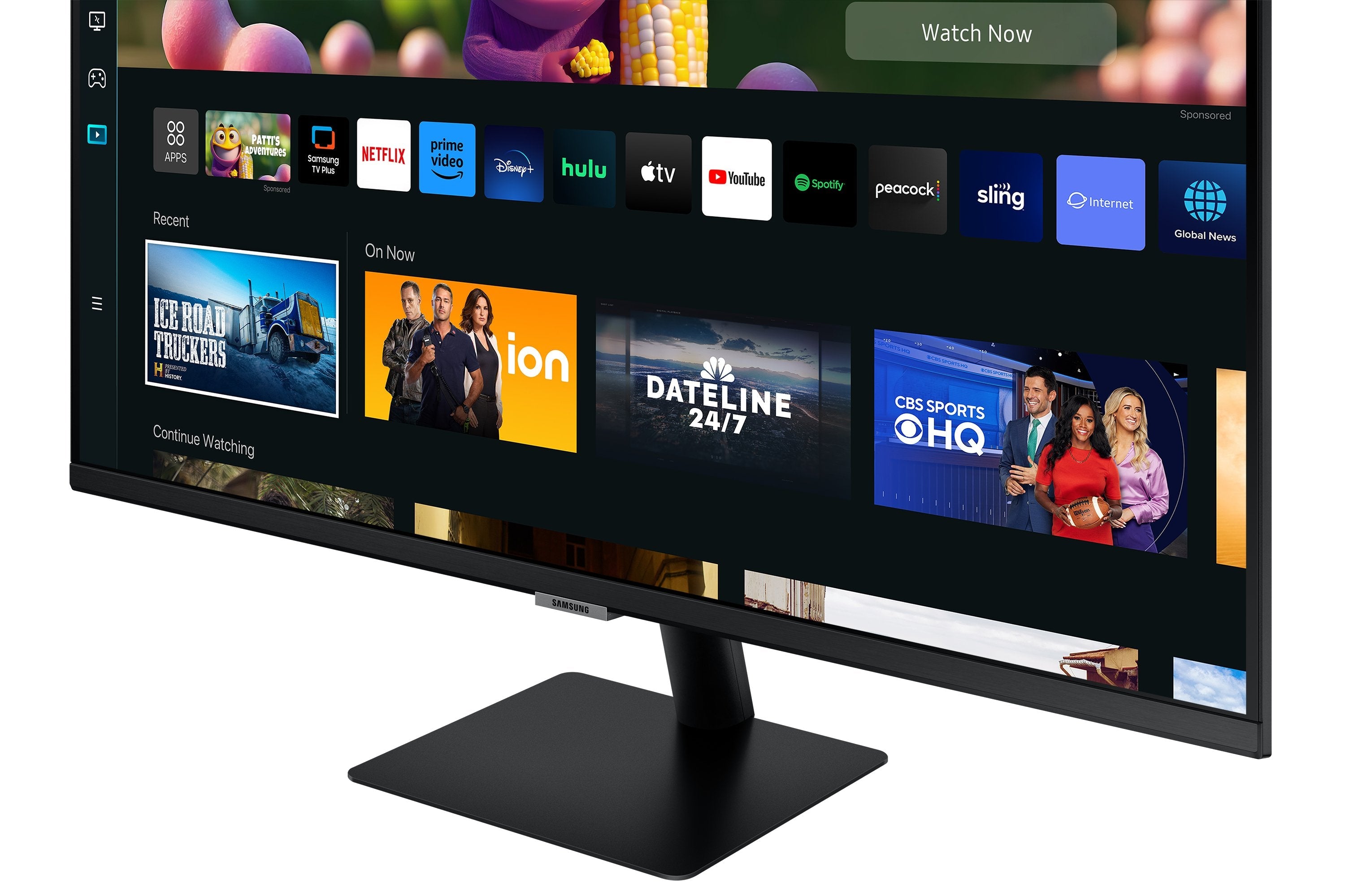 Smart Monitor Samsung M5 M50c S27cm500eu 27' Full Hd Smart Tv Multimedia Negro
