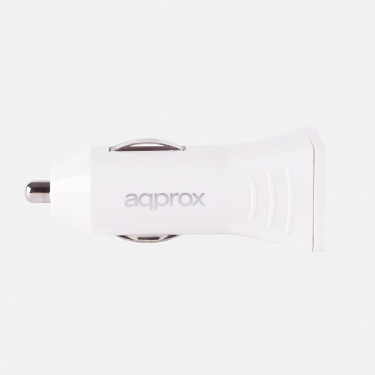 Approx Cargador Para Coche A Usb 5v/1a Color Blanco Appusbcarw