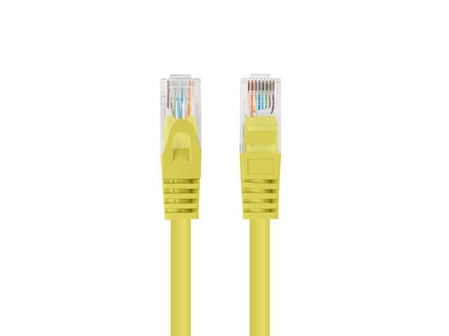 EAN 5901969435580 - Lanberg PCU5-20CC-0100-Y cable de red Amarillo 1 m Cat5e U/UTP (UTP) imagen 2