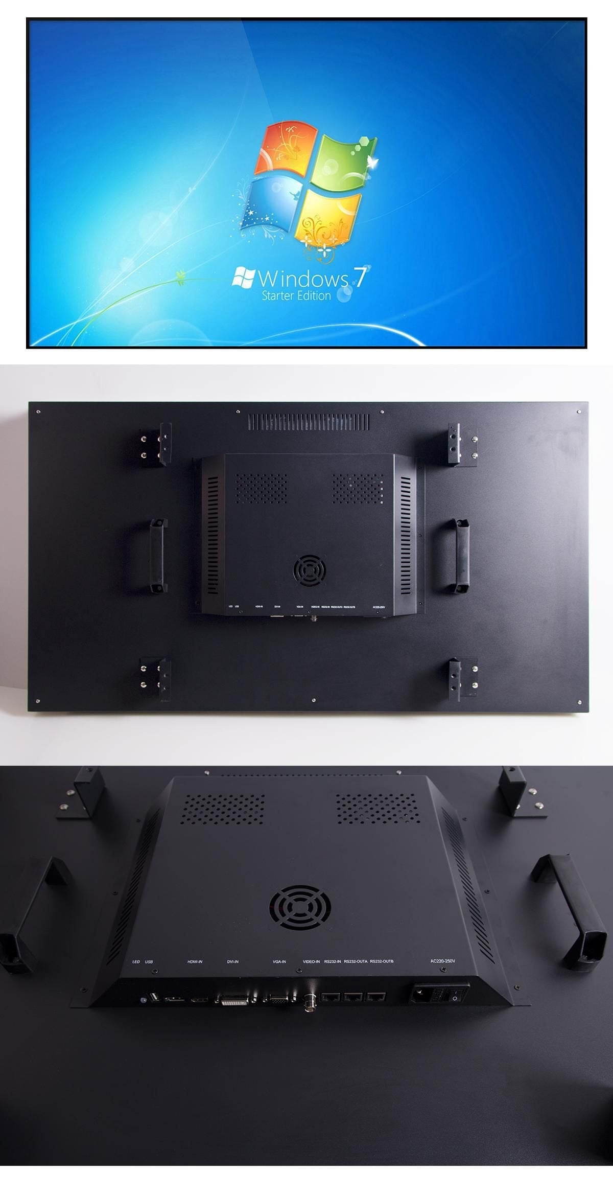 46" Full Hd (4k In 2 X 2)  Video Wall 3.5mm Bezel