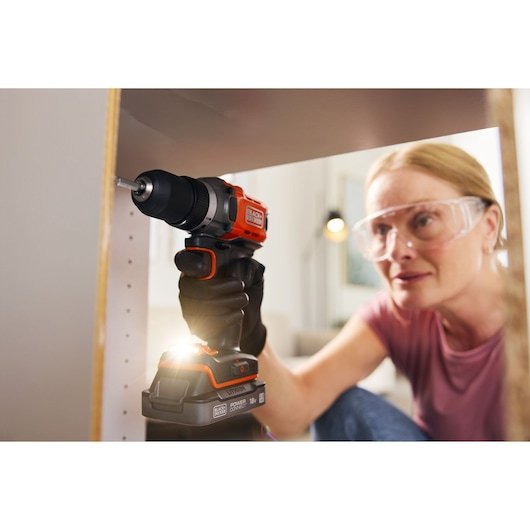 Taladro Black & Decker Bcd382xn-Xj Naranja