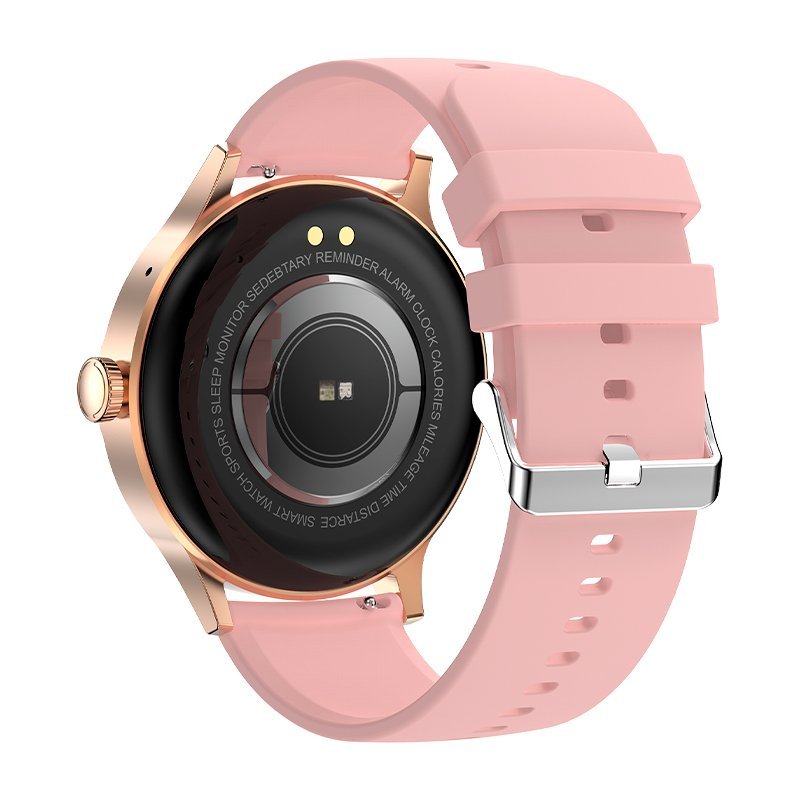 Cool Smartwatch Iris Silicona Rosa (Amoled, Llamadas, Salud, Deporte)