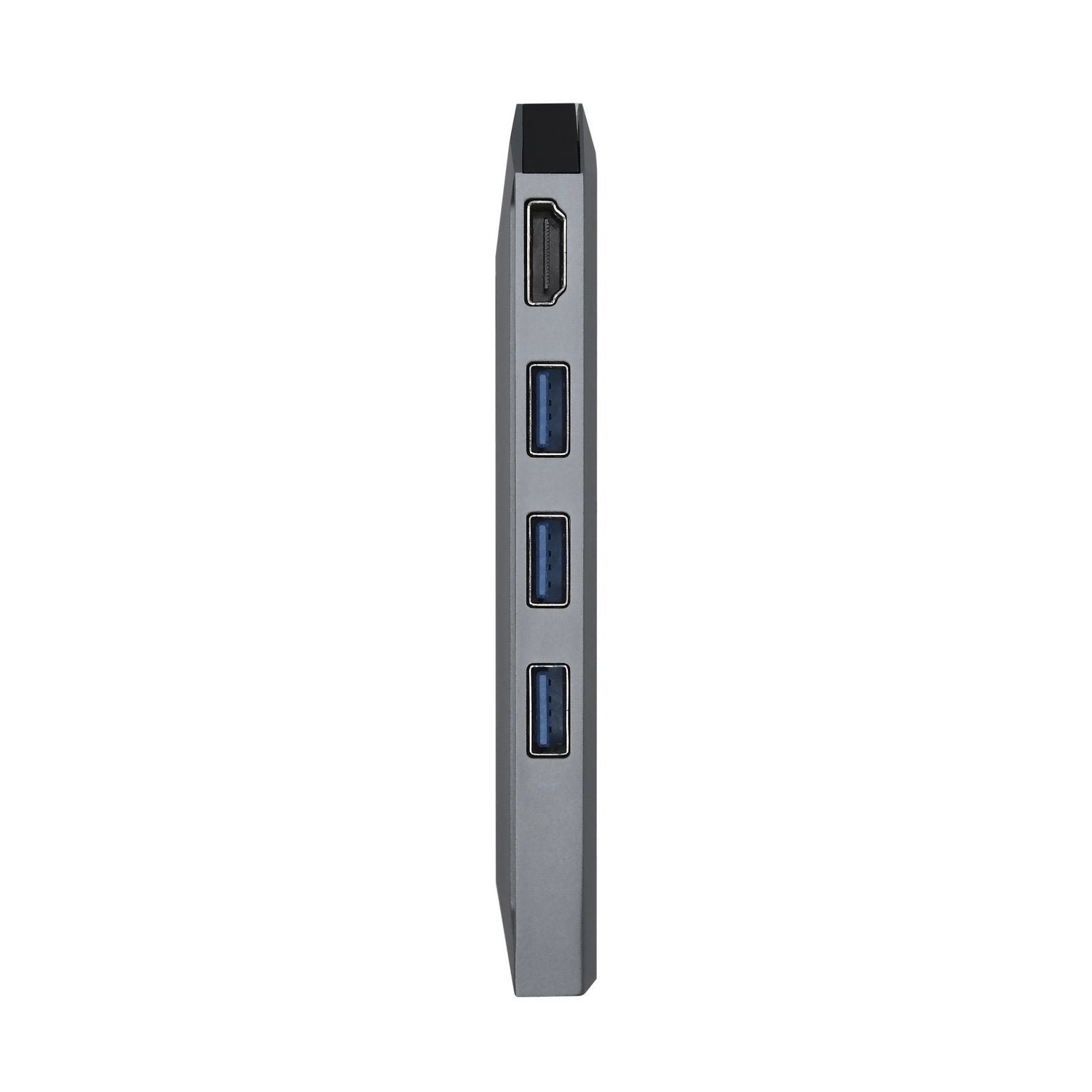 Aisens Usb-C Dock 8 En 1 - Usb-C A 1xhdmi - 1xrj45 - 3xusb - 1xpd - 1xsd - 1xmicro Sd - 15cm - Gris